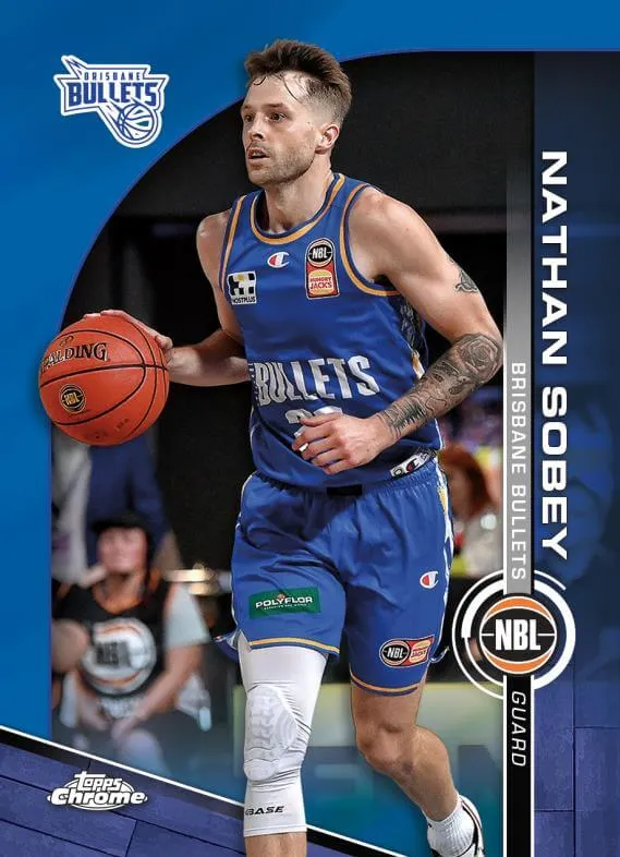 2023-24 Topps Chrome NBL Basketball Cards Box