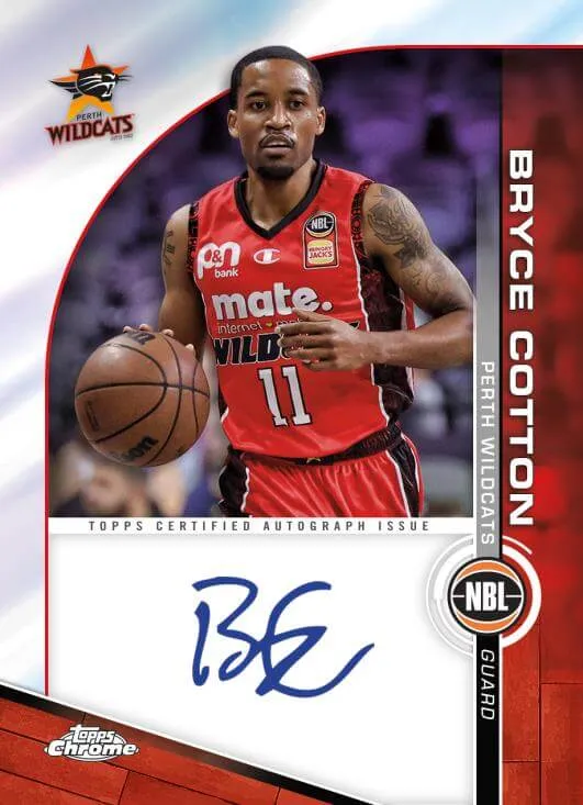 2023-24 Topps Chrome NBL Basketball Cards Box