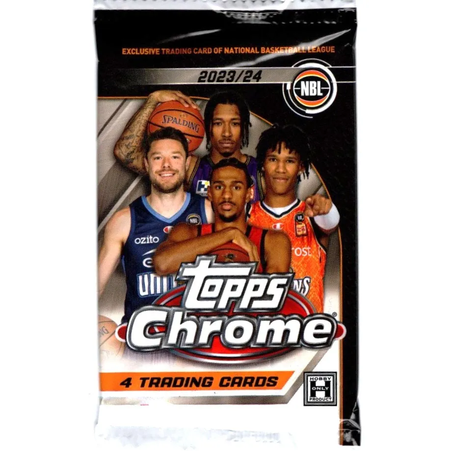 2023-24 Topps Chrome NBL Basketball Cards Box