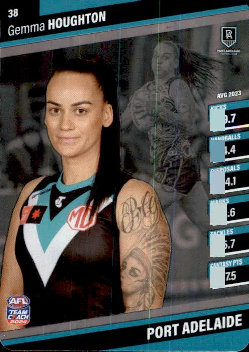 2024 Teamcoach AFLW Silver Parallel Cards - Cards 1 to 54 - Pick Your Card