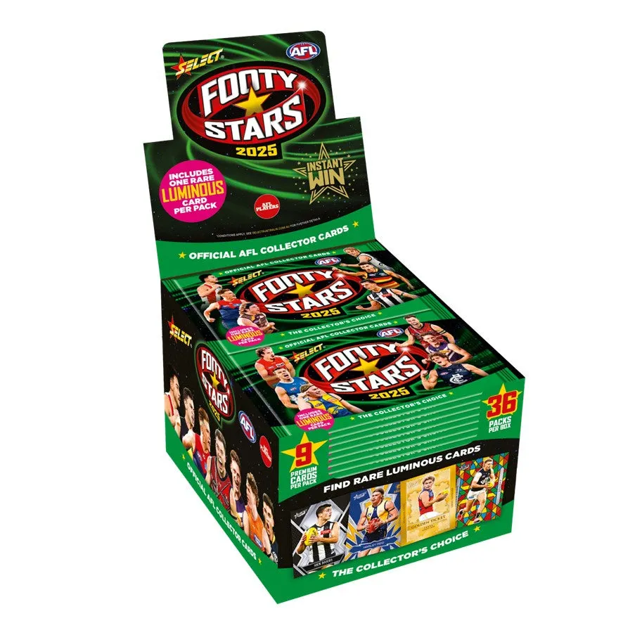 2025 Select AFL Footy Stars Sealed Box