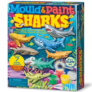 4M Mould & Paint / Sharks (Glow)