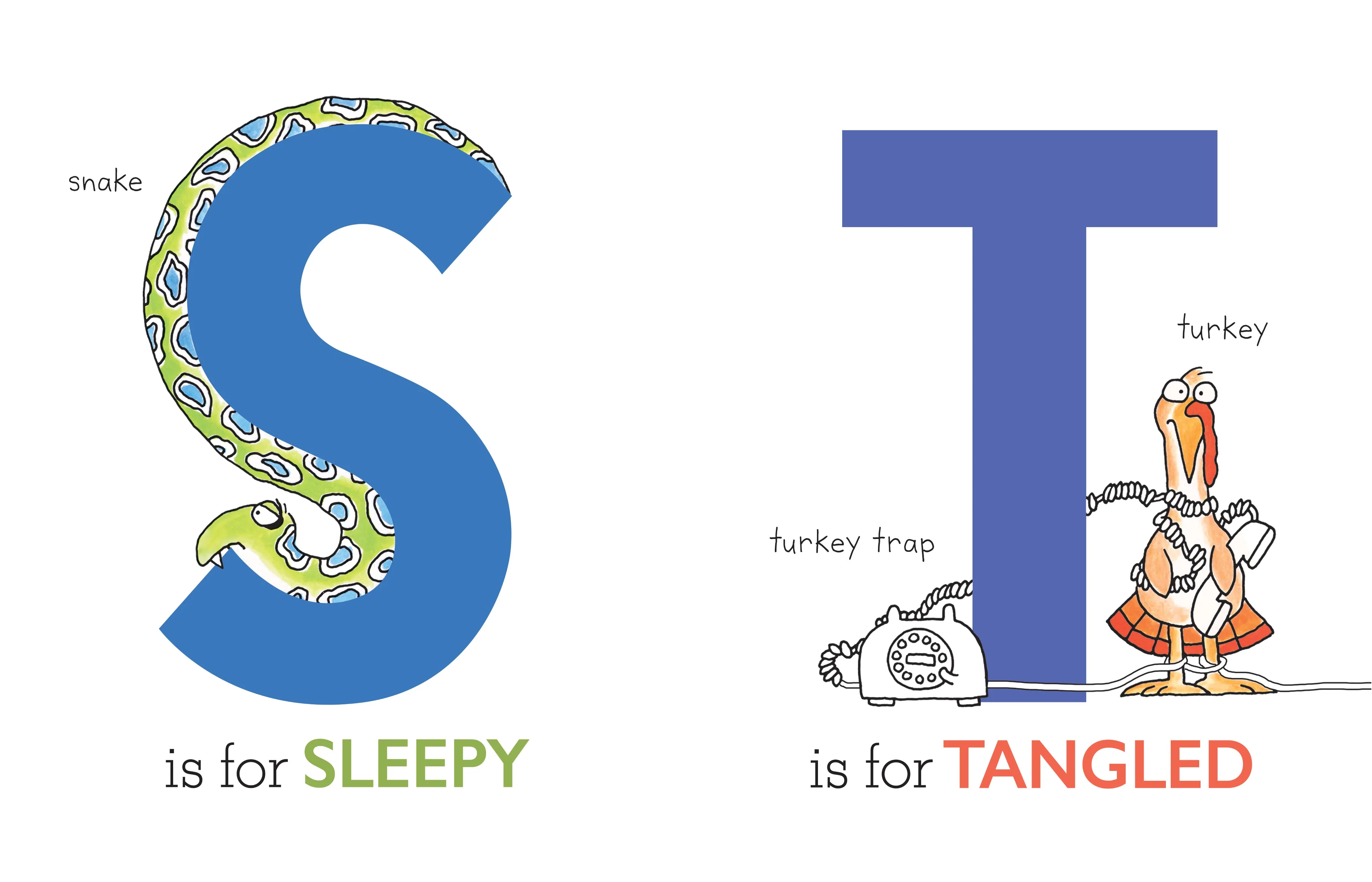 A Is For Angry - An Animal and Adjective Alphabet