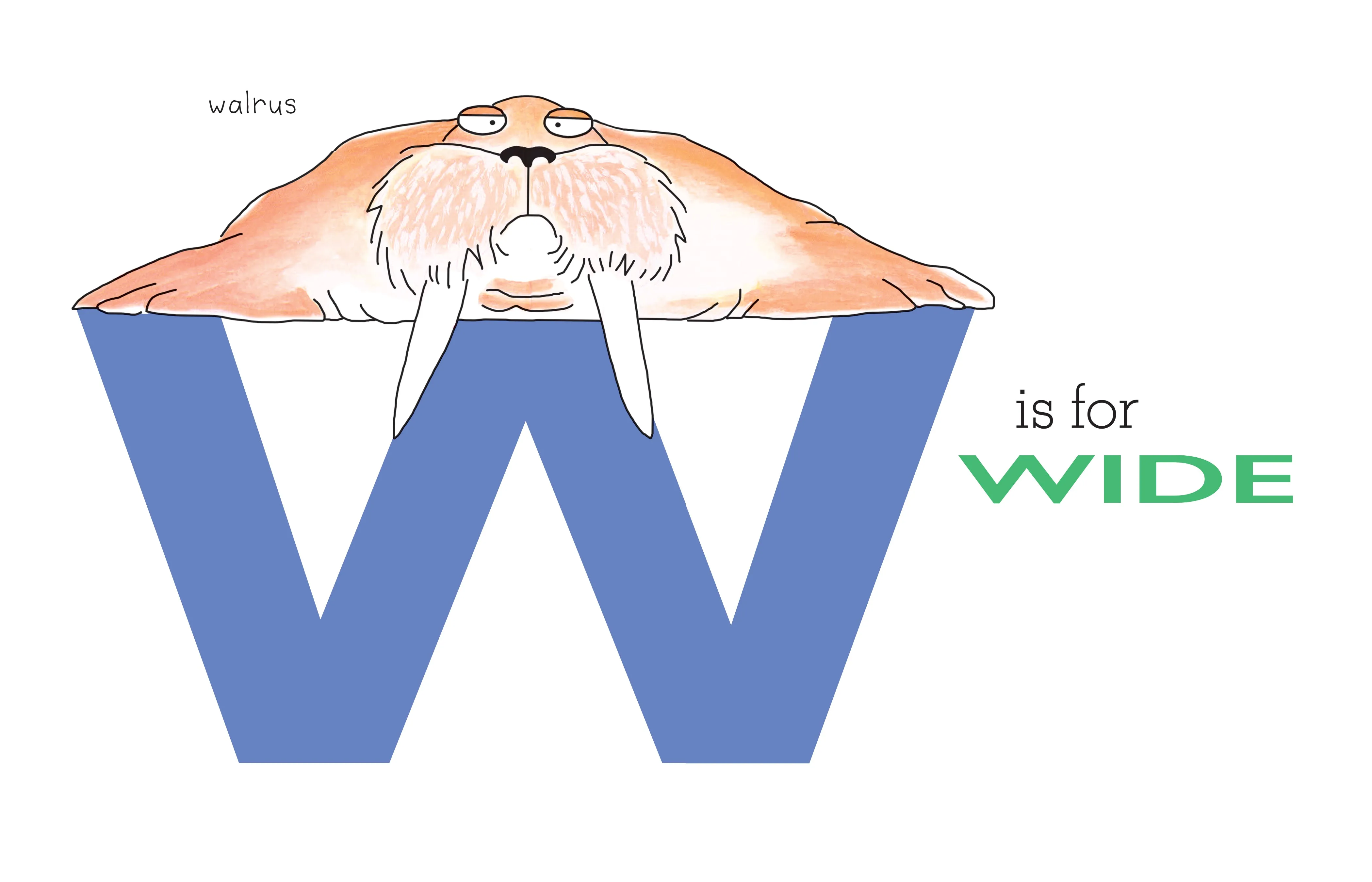 A Is For Angry - An Animal and Adjective Alphabet