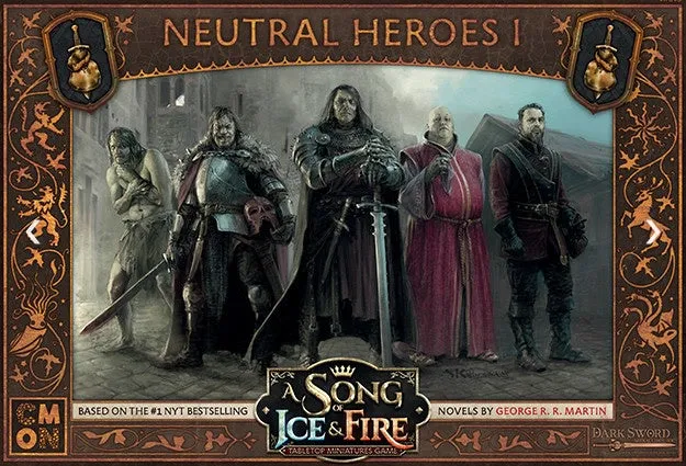 A Song of Ice and Fire TMG Neutral Heroes 1