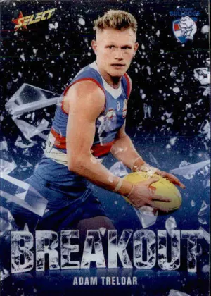 Adam Treloar, B89, Breakout, 2025 Select AFL Footy Stars