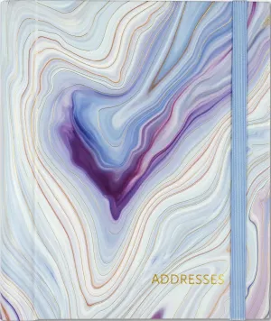 Address Book - Blue Agate