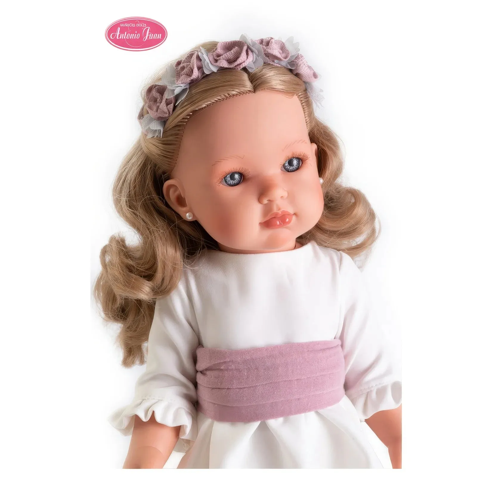 Antonio Juan 28223 Bella Communion Doll with Blonde Hair 45cm