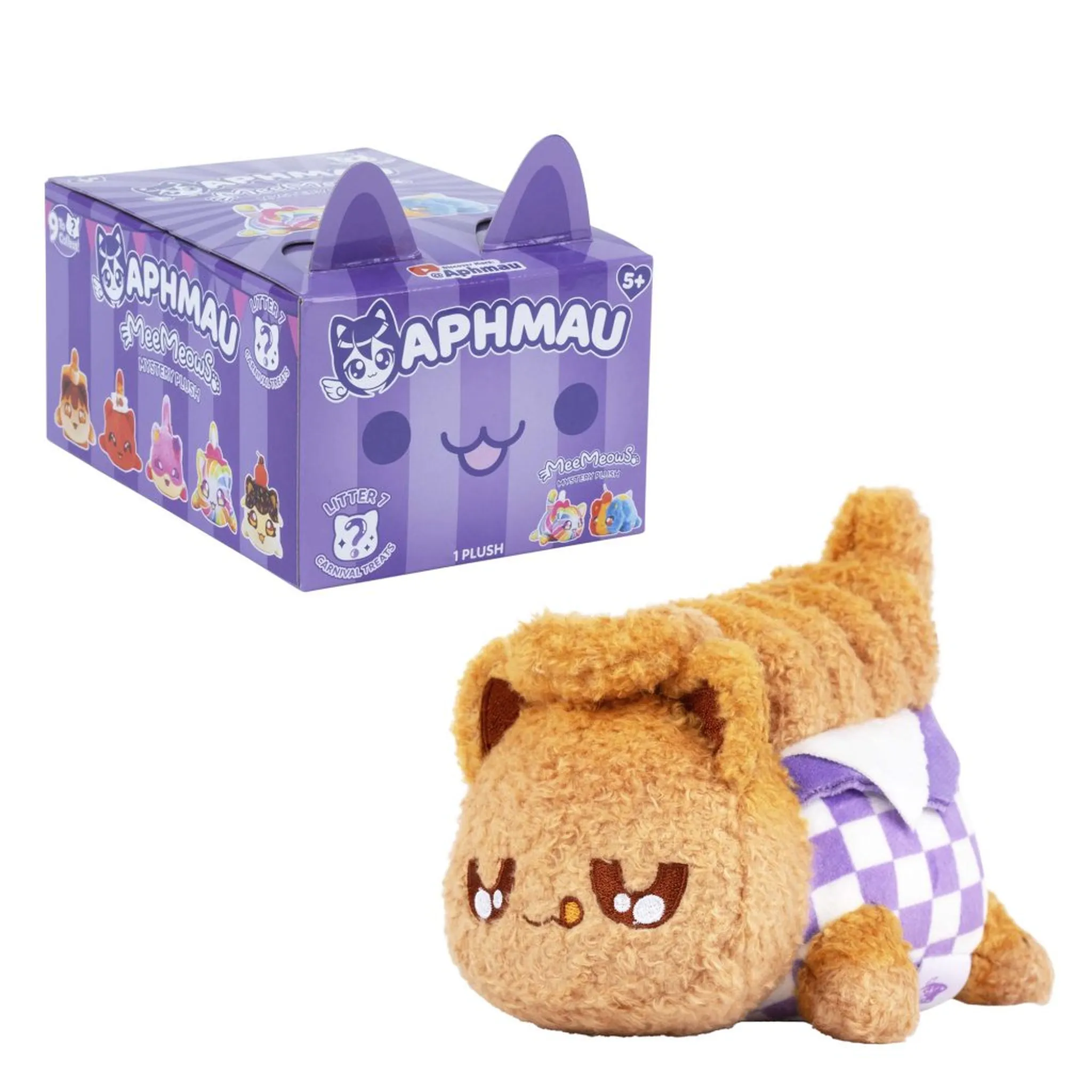 Aphmau Mystery Meemeows 6 Inch Plush - Series 7 Carnival Treats