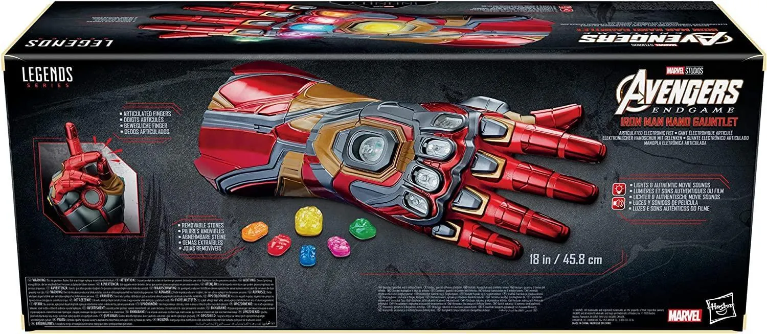 Avengers Marvel Legends Series Iron Man Nano Gauntlet