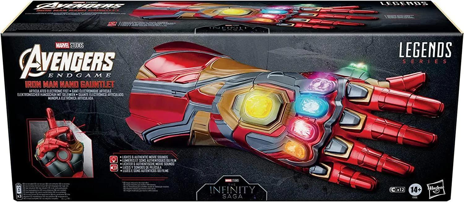 Avengers Marvel Legends Series Iron Man Nano Gauntlet