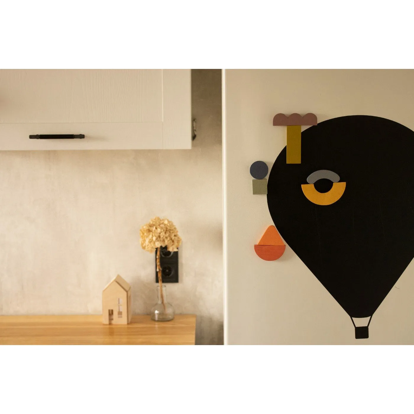 babai Wooden Creative Game On The Magnets "Simple Art"