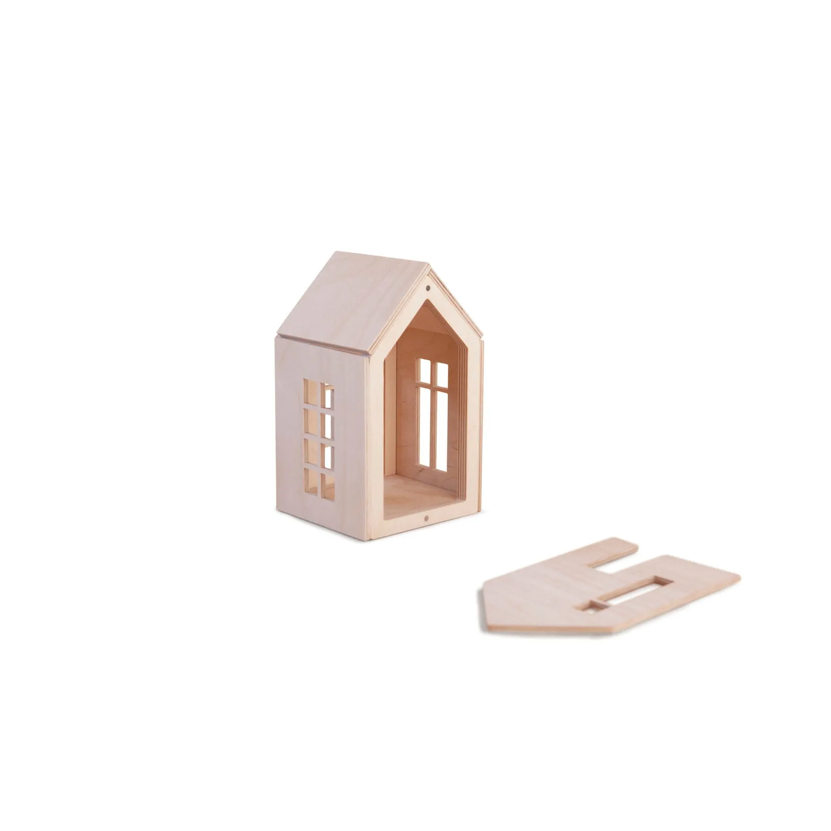 babai Wooden Dollhouse On The Magnets S