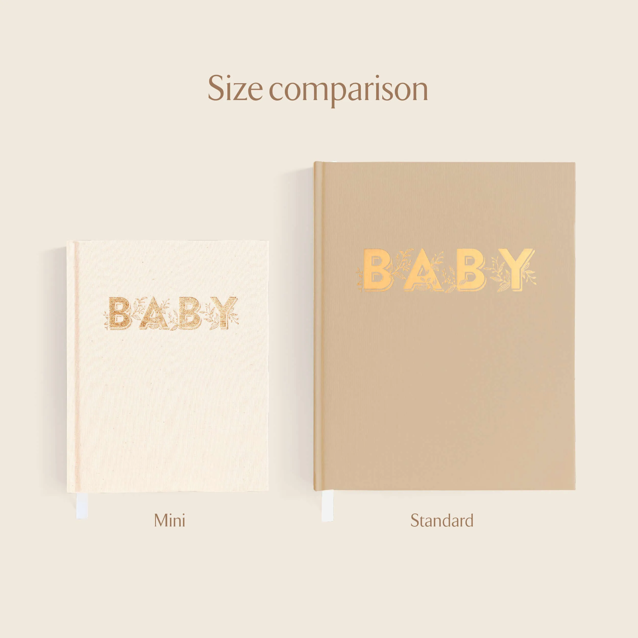 Baby Book Mini OATMEAL