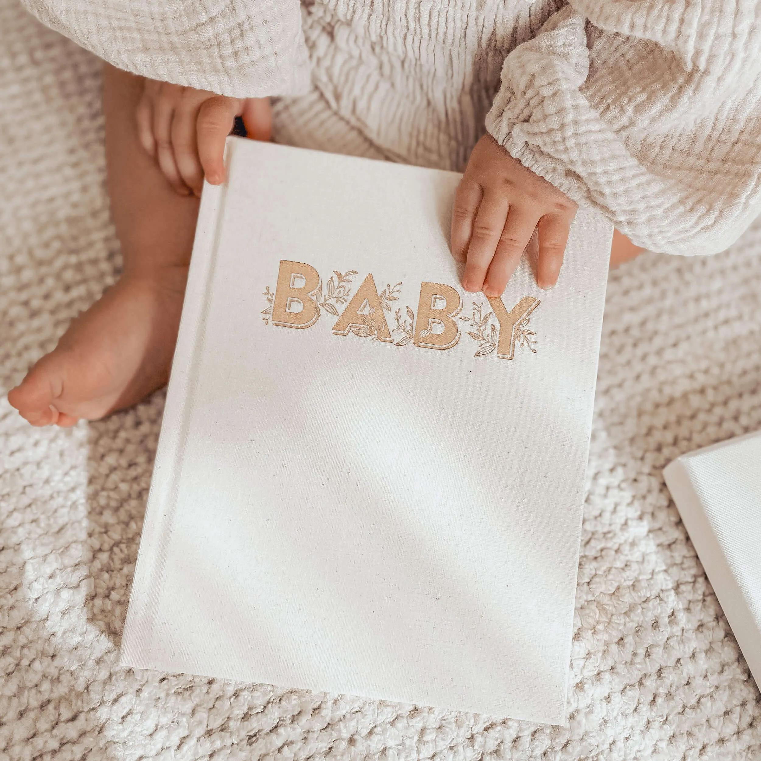 Baby Book Mini OATMEAL