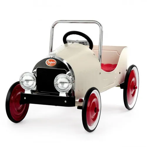Baghera Classic Pedal Car - White