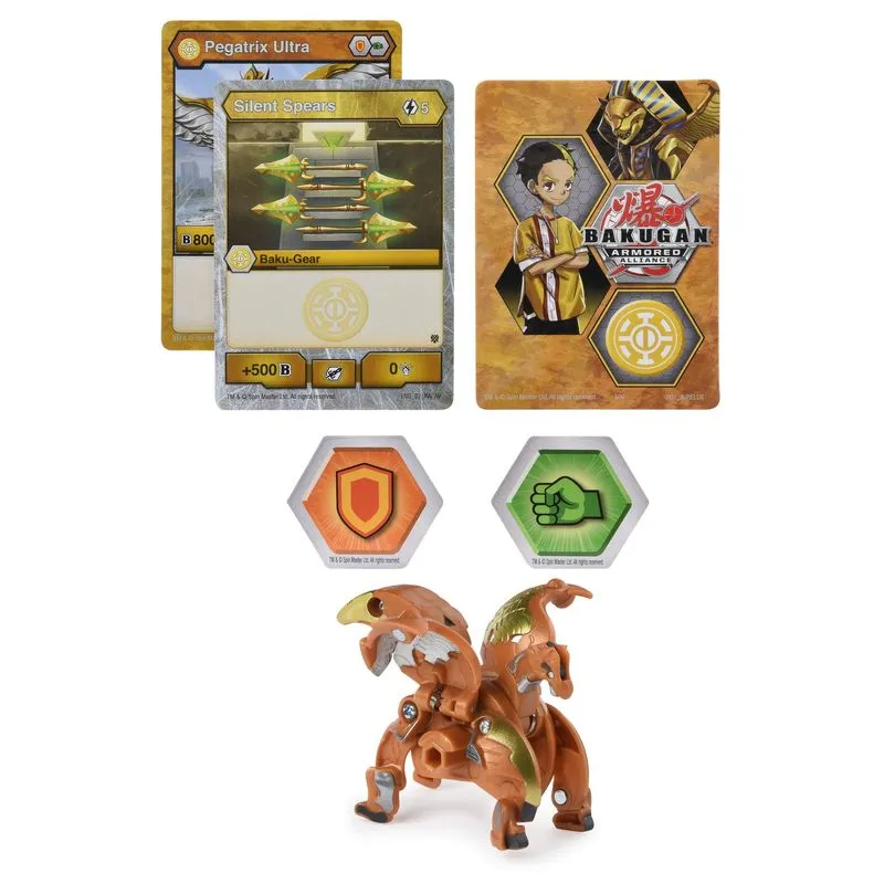 Bakugan Ultra Armored Alliance Deluxe 1 Pack Pegatrix Ultra