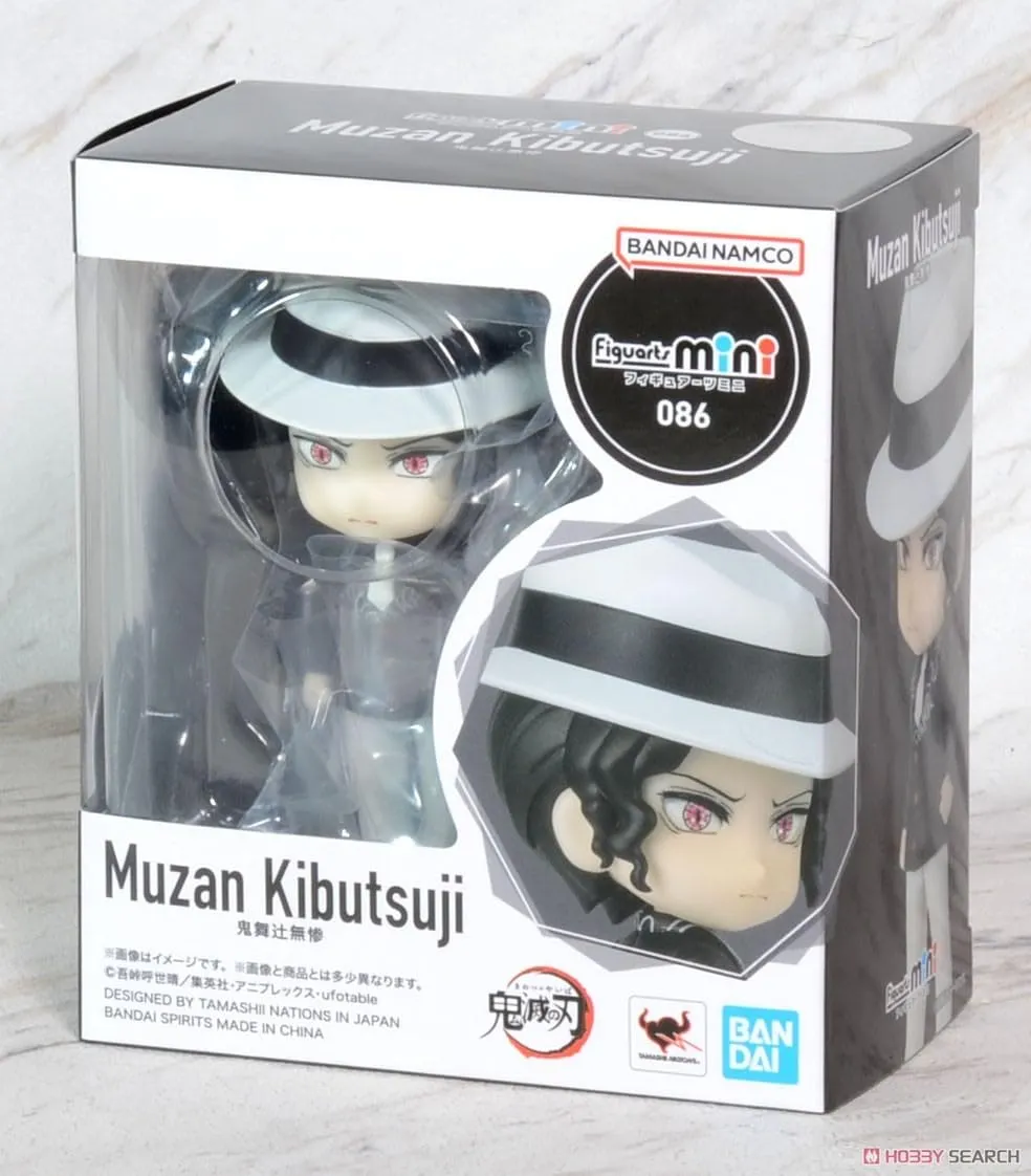 Bandai Tamashii Nations Demon Slayer: Kimetsu no Yaiba Muzan Kibutsuji Figuarts Mini - Anime Collectible Figure for Ages 15 