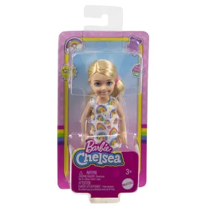 Barbie Chelsea Doll Rainbow Print Dress