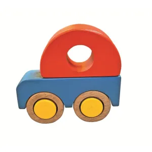 Bass & Bass 3D Wooden Car Puzzle 12m 