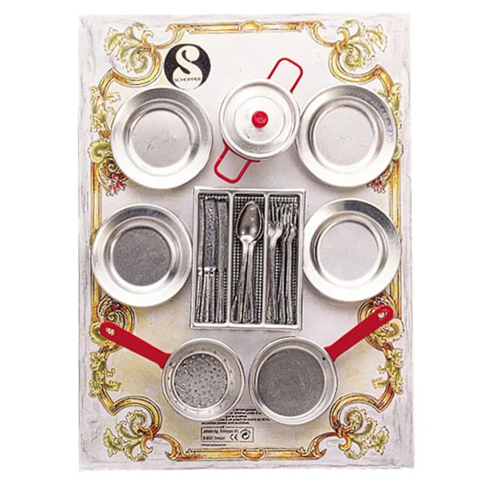Bass & Bass Cooking Toy Dinette Metal Assortiment