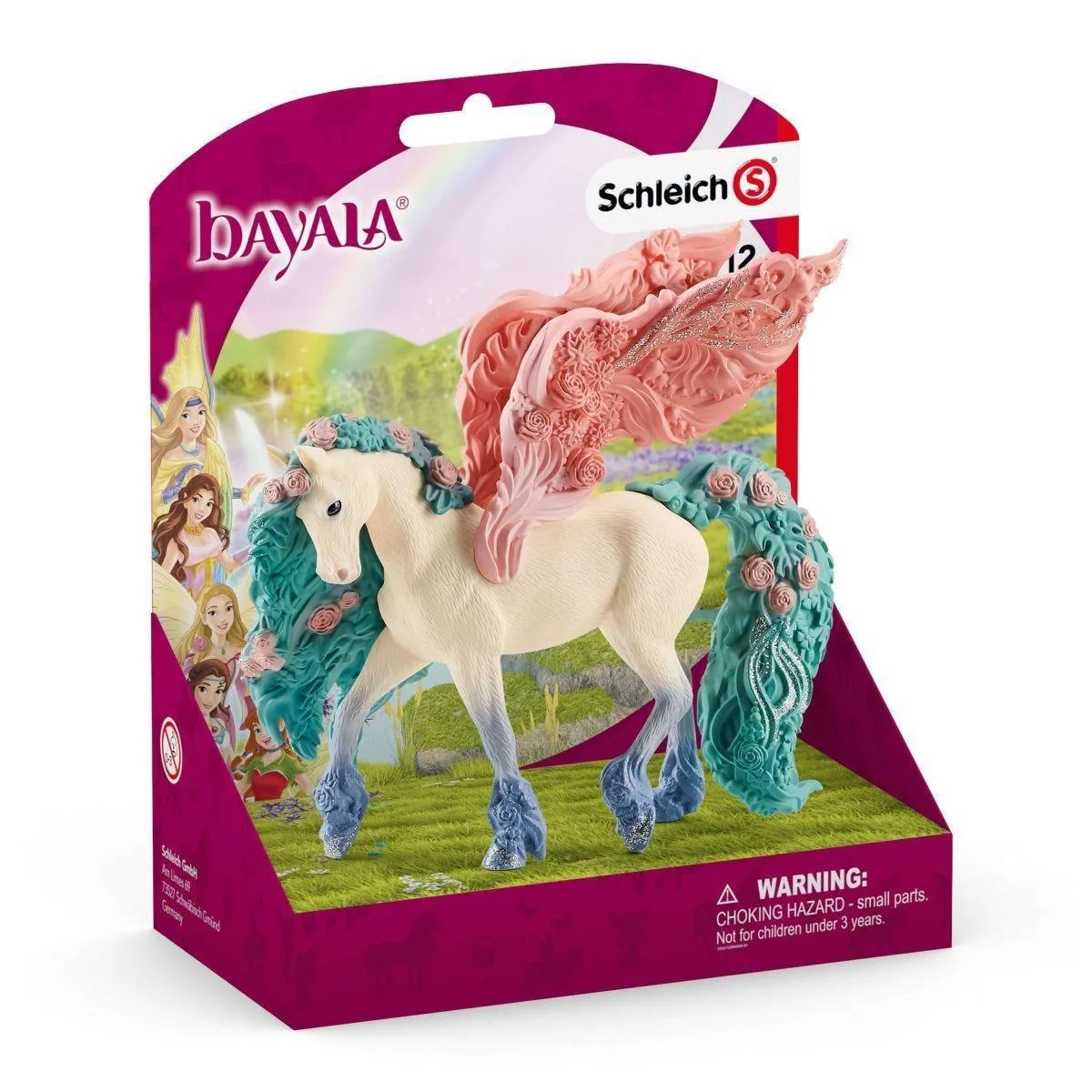 BAYALA SCHLEICH 70590 Flower Pegasus Figure