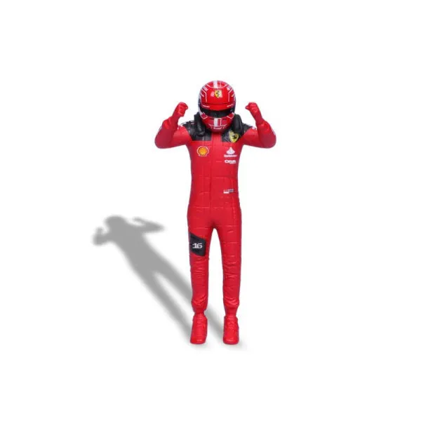 Bburago 1:24 F1 Ferrari Sf-23 (#16 (Charles LecleRC) - With Driver Figure