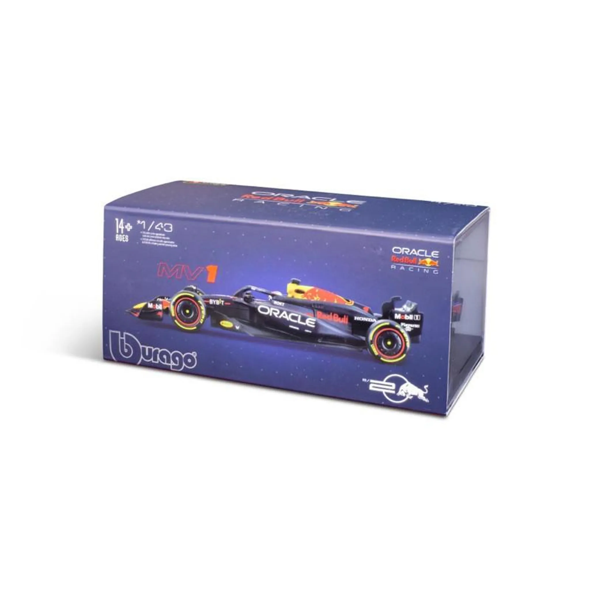 Bburago 1/43 Red Bull Oracle Racing Rb20 2024 #1 Verstappen