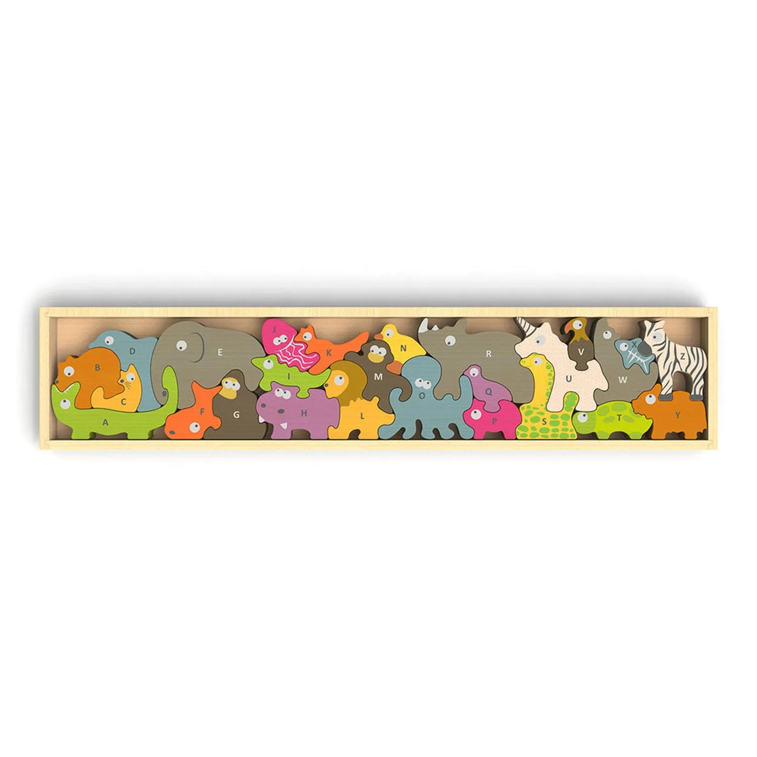 BeginAgain Animal Parade A To Z Puzzle