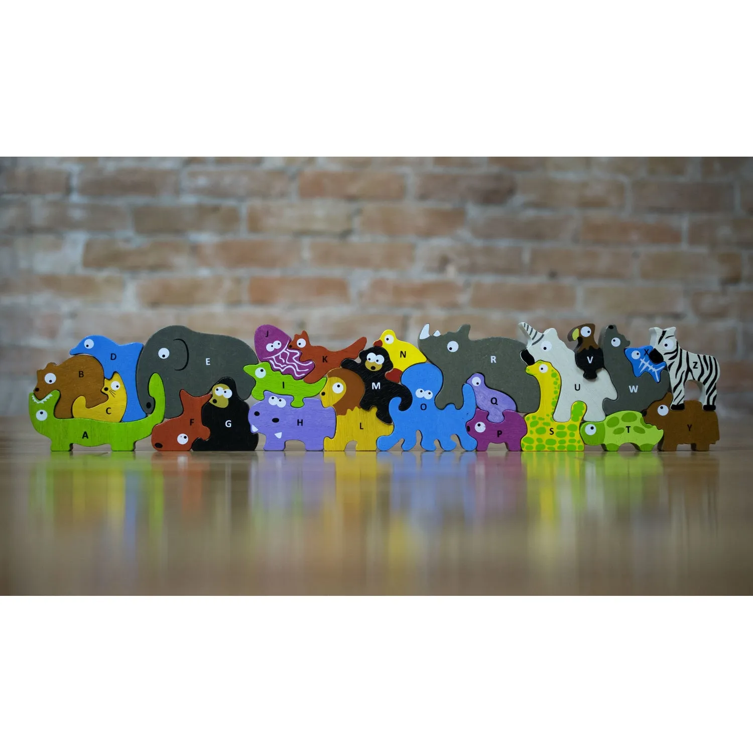 BeginAgain Animal Parade A To Z Puzzle