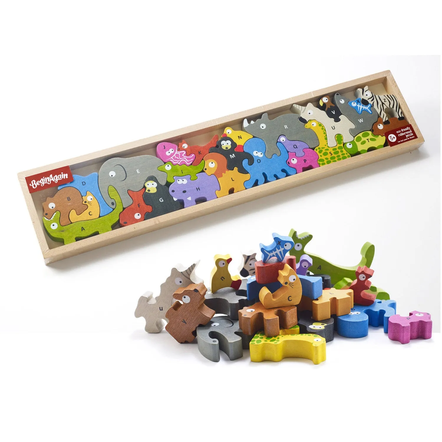 BeginAgain Animal Parade A To Z Puzzle