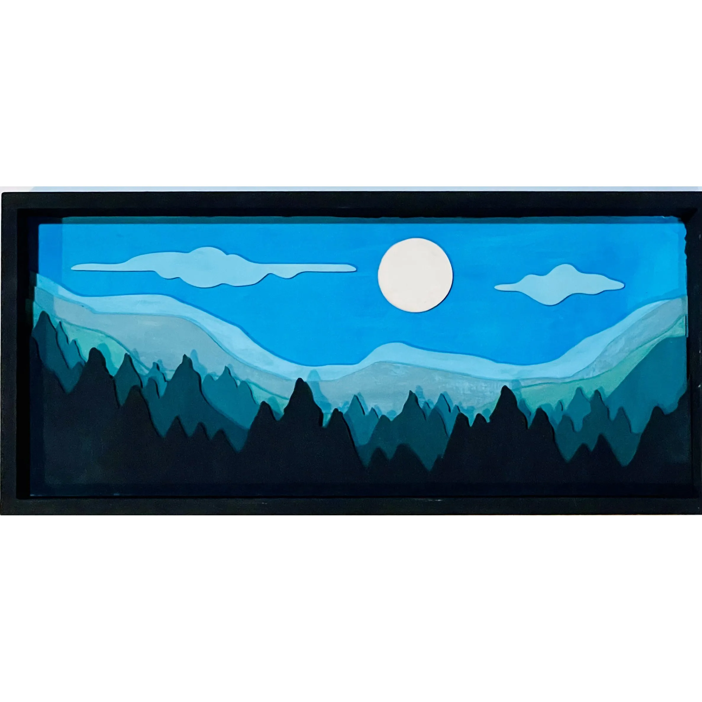 BeginAgain Get Stacked Paint & Puzzle - Mountain Forest