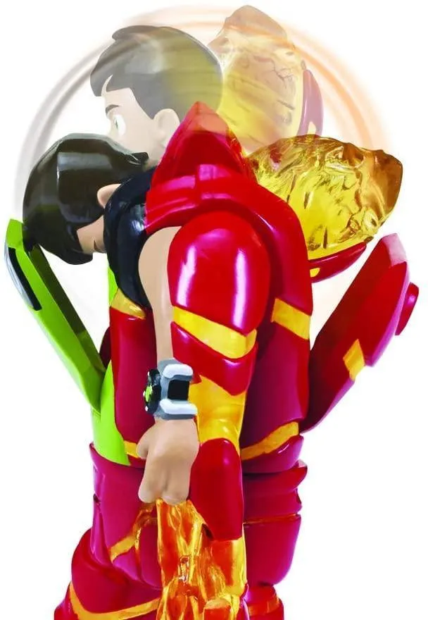 Ben 10 BEN2930 Transforming Ben-to-Heatblast Figure