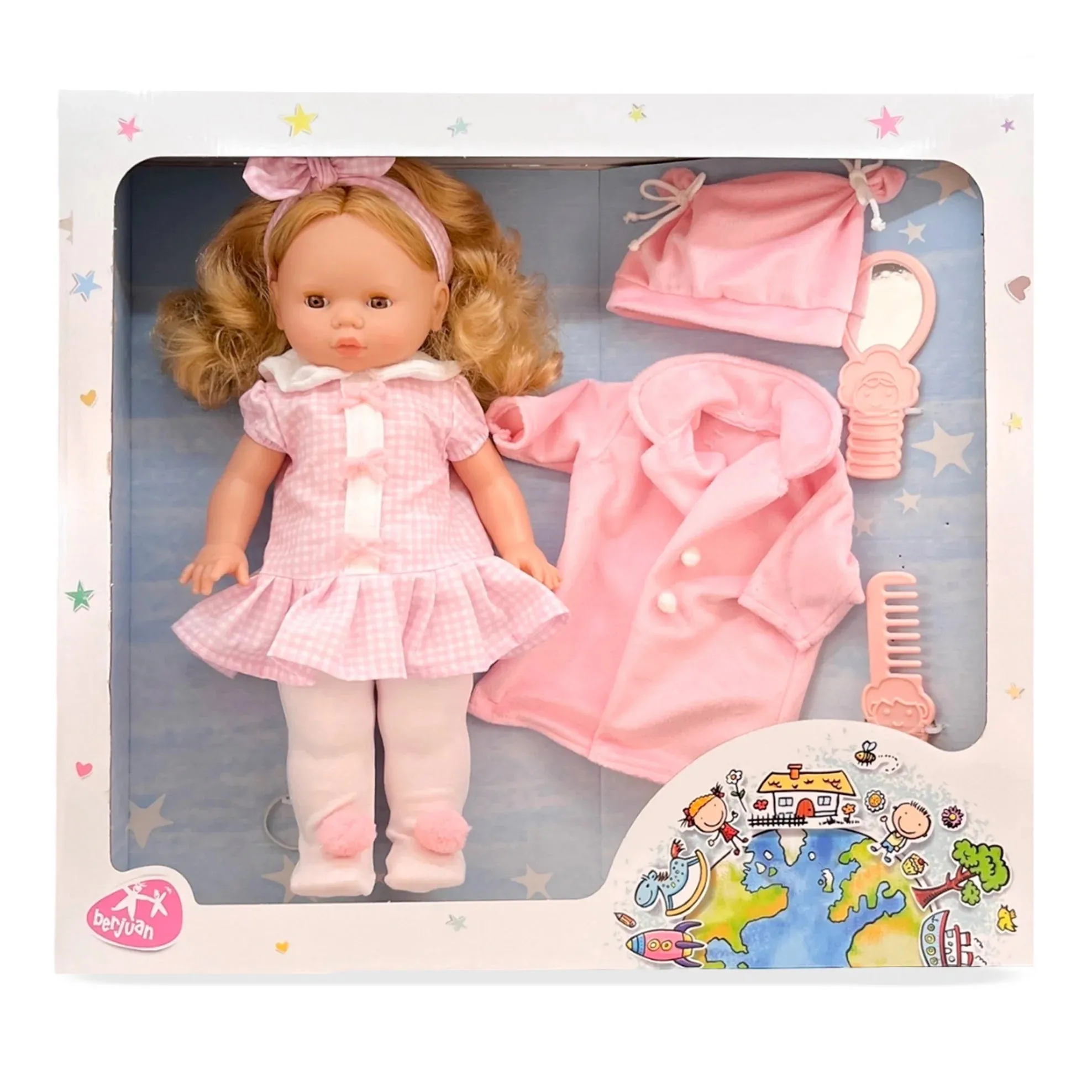 Berjuan 1157 Trousseau Colette Mechanism Tulle Dress Doll 45cm