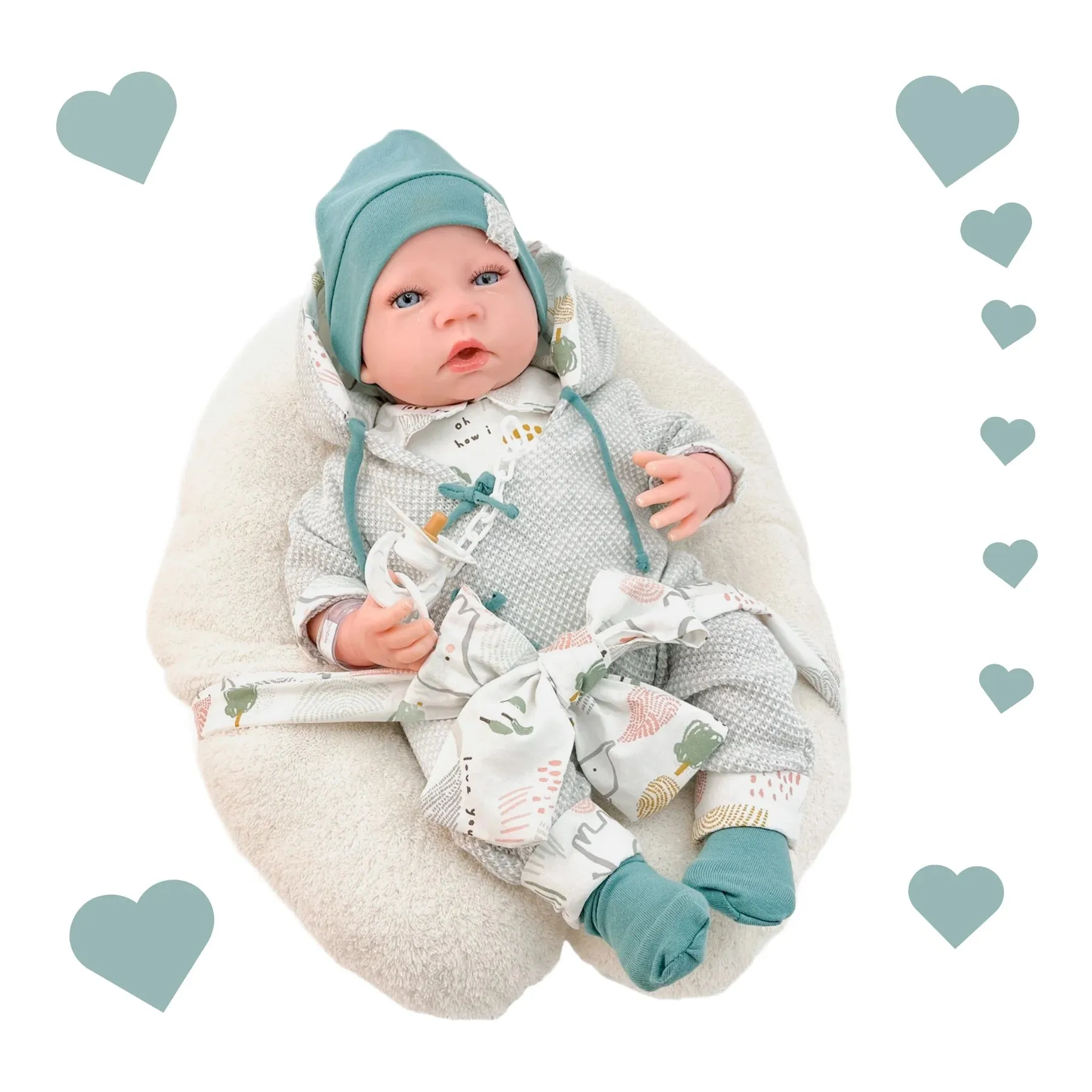 Berjuan 8300 Sweet Reborn Doll 50cm