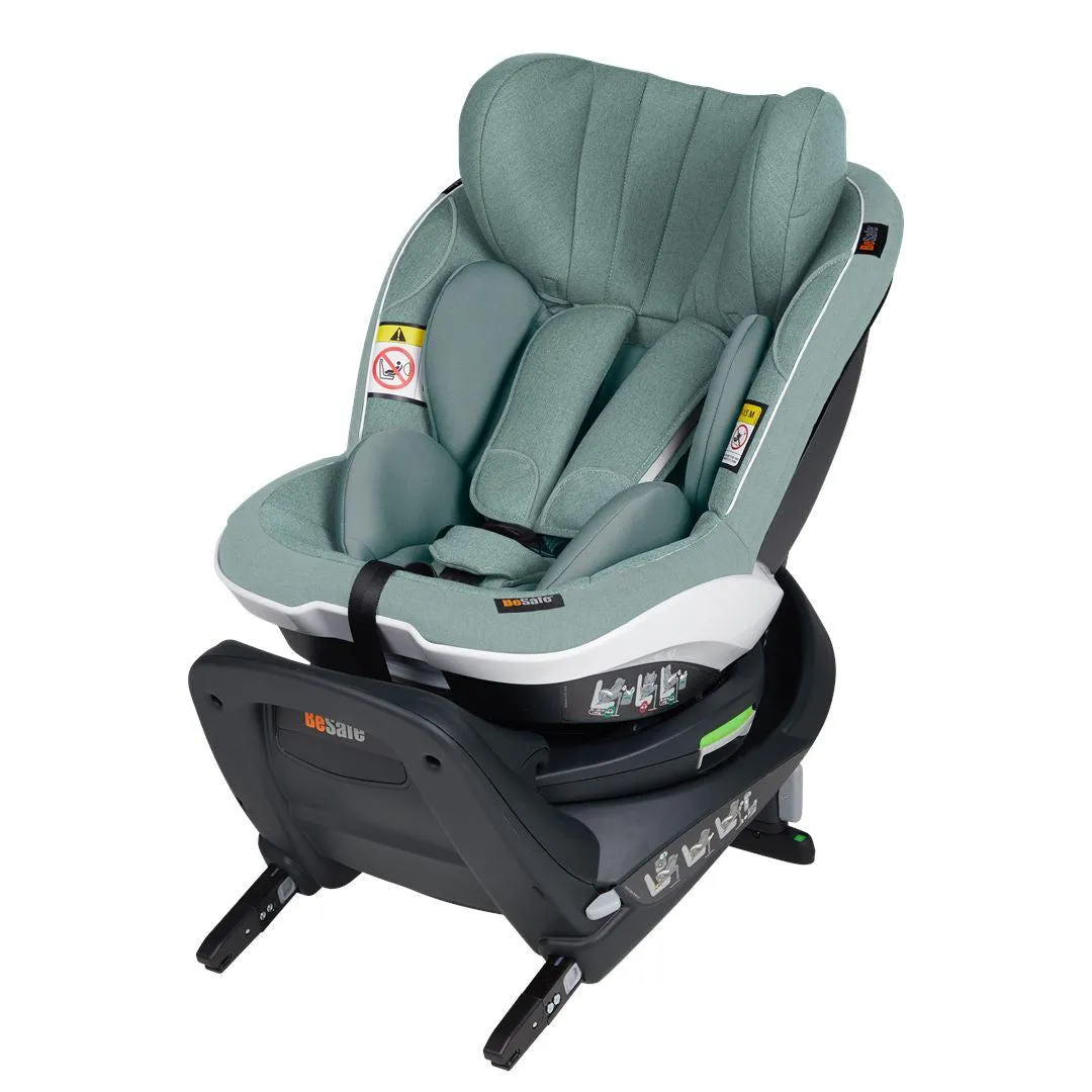 BeSafe iZi Turn i-Size Car Seat - Sea Green Melange