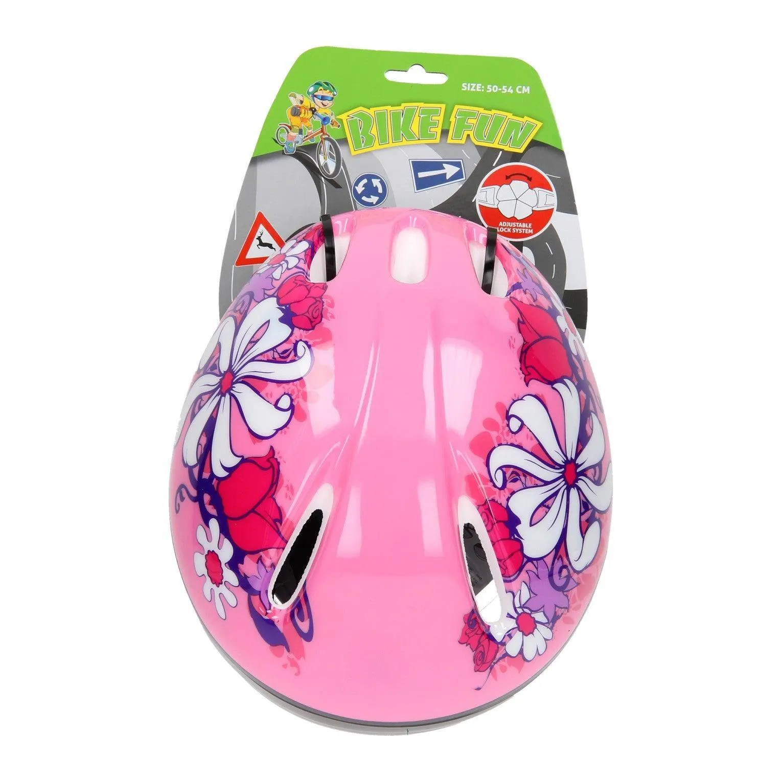 Bicycle Helmet Size 50-54 Bloem-White Pink