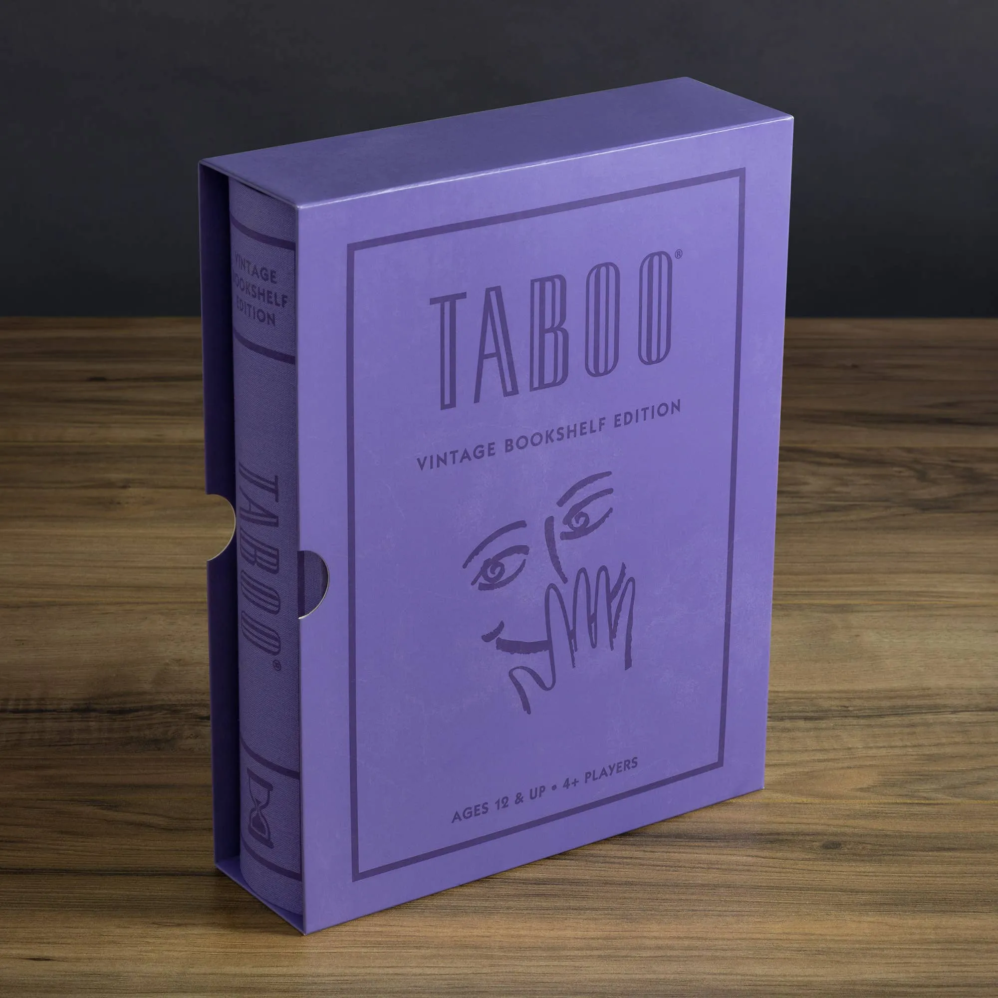 Board Game: Taboo Vintage Bookshelf Edition Odin Parker