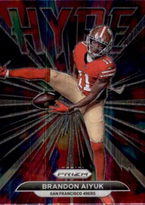 Brandon Aiyuk, Hype, 2021 Panini Prizm Football NFL