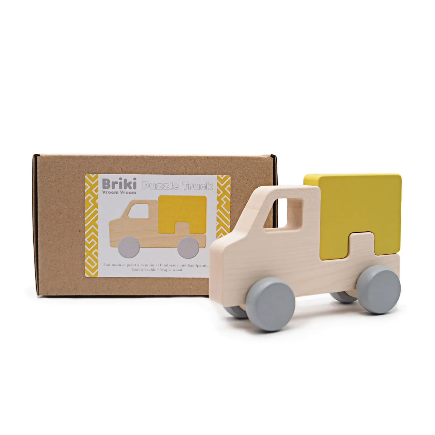 Briki Vroom Vroom Puzzle Truck Car M