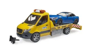 BRUDER MB Sprinter Car Transporter with Roadster