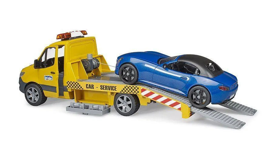 BRUDER MB Sprinter Car Transporter with Roadster