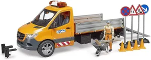 BRUDER MB Sprinter Municipal with Driver, Light & Sounds