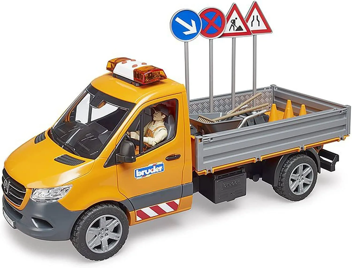 BRUDER MB Sprinter Municipal with Driver, Light & Sounds