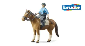 Bruder Policeman On Horse