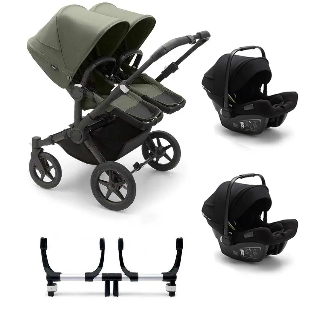 Bugaboo Donkey 5 Twin Complete   Turtle Air Travel System
