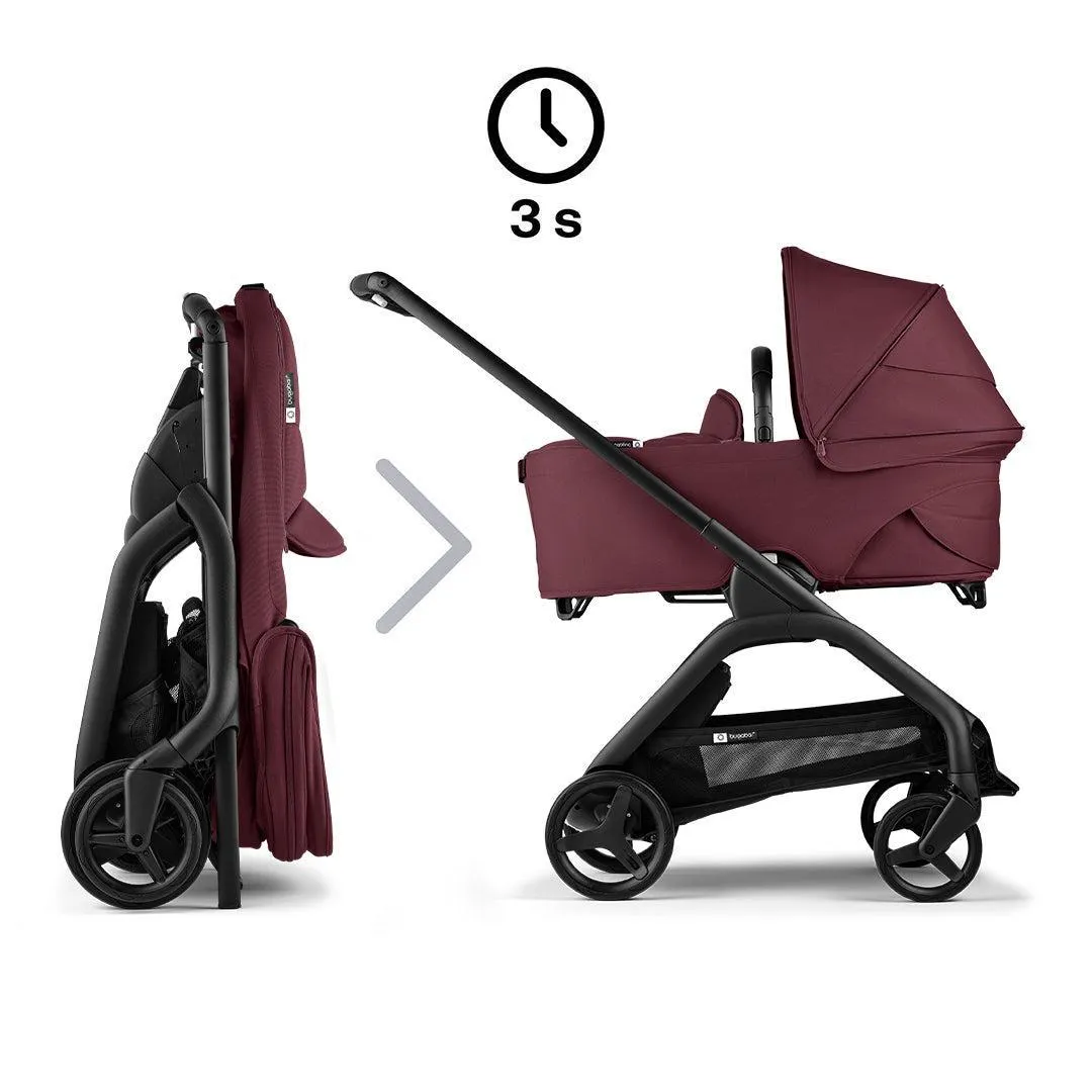 Bugaboo Dragonfly Complete Pushchair - Dark Cherry