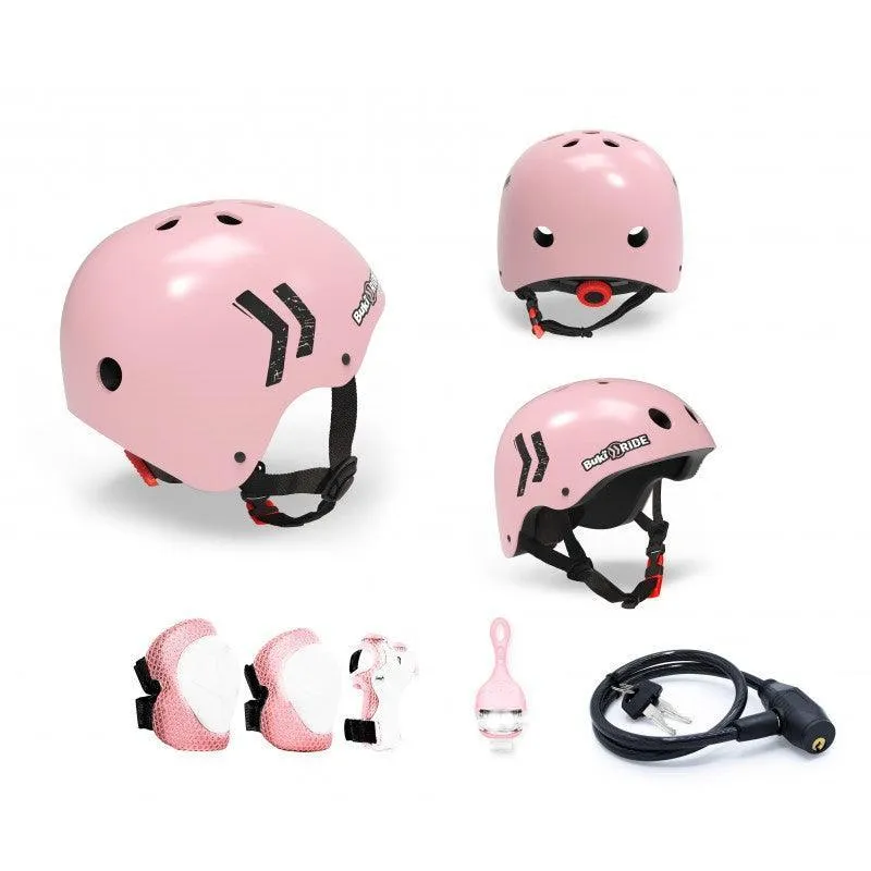BUKI France Electric Battery Powered Scooter 125mm - Pink Gold