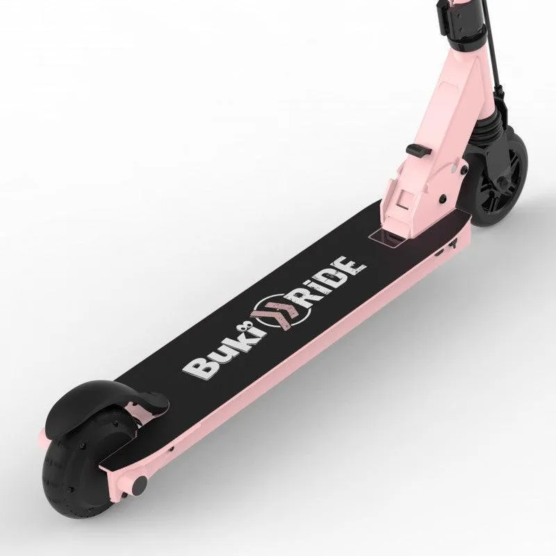 BUKI France Electric Battery Powered Scooter 125mm - Pink Gold