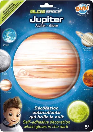 BUKI France Glow in The Dark Phosphorescent Planet - Jupiter